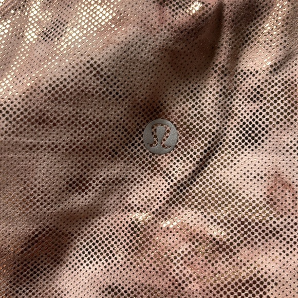 LULULEMON ALIGN WAIST-LENGTH TANK SHINE DIAMOND DYE MISTY SHELL CACOA FOIL SZ 6 - Picture 6 of 8